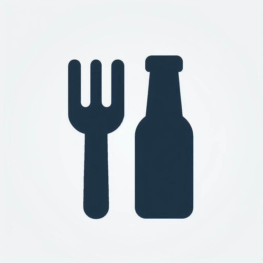 Ícono de Alimentos y Bebidas